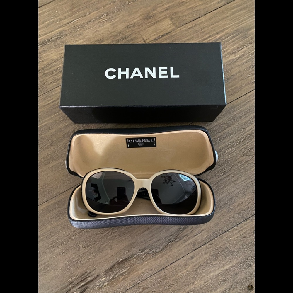 Chanel Camellia Sunglasses